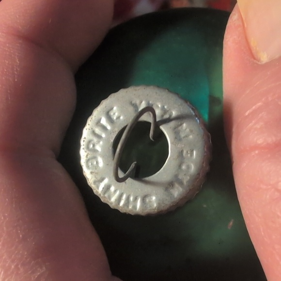 💥SOLD💥"30"Shiny Brite Holiday Ornaments&Antique Heavy Wire Farm Basket - Picture 5 of 8